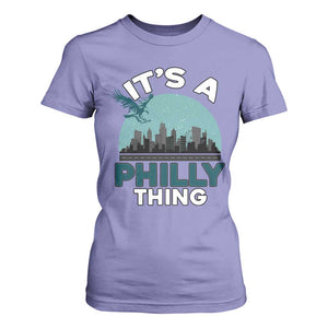 Philadelphia Spirit T Shirt For Women It's A Philly Thing TS02 Violet Print Your Wear