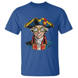 Vintage Game Day Patriot T Shirt Revolutionary Colonial Mascot Football Fan TS02 Royal Blue Print Your Wear