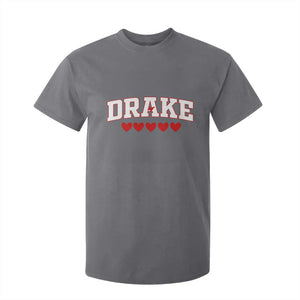 I Heart Drake Red Love Hearts T Shirt For Kid Football Fan Celebration TS02 Charcoal Print Your Wear