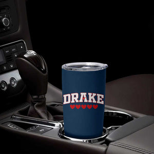 I Heart Drake Red Love Hearts Tumbler Cup Football Fan Celebration TS02 Print Your Wear