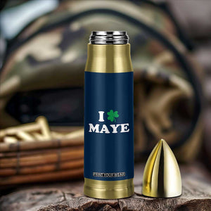 I Shamrock Maye Bullet Tumbler St. Patrick’s Day Sports Fan Irish Twist TS02 Print Your Wear