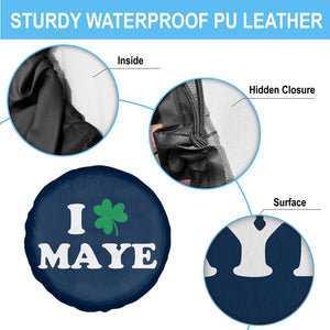 I Shamrock Maye Spare Tire Cover St. Patrick’s Day Sports Fan Irish Twist TS02 Print Your Wear