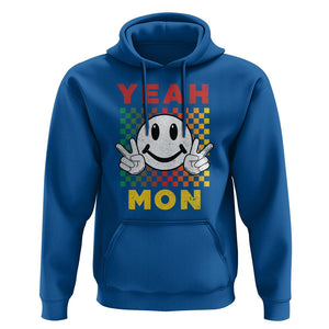 Yeah Mon Funny Caribbean Jamaican No Problem Jamaica Reggae Hoodie TS02 Royal Blue Print Your Wear