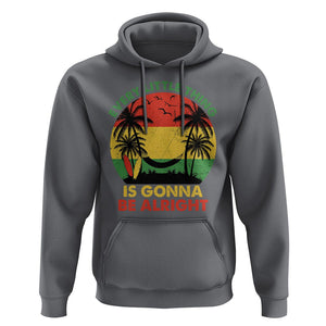 Every Little Thing Is Gonna Be Alright Retro Jamaica Reggae Hoodie TS02 Charcoal Print Your Wear