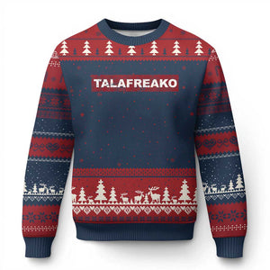 Proud Talafreako Ugly Christmas Sweater James Talarico Voter Political Supporter