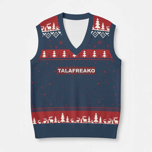 Proud Talafreako V-Neck Knit Sweater Vest James Talarico Voter Political Supporter