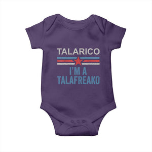 Talarico I'm A Talafreako Baby Onesie Vintage Patriotic James Voter Political Supporter Star Graphic