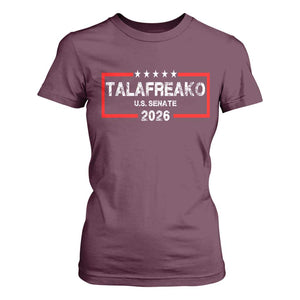 Talafreako U.S. Senate 2026 T Shirt For Women James Talarico Voter Political Supporter