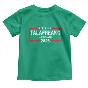 Talafreako U.S. Senate 2026 Toddler T Shirt James Talarico Voter Political Supporter