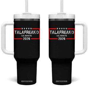 Talafreako U.S. Senate 2026 Tumbler With Handle James Talarico Voter Political Supporter