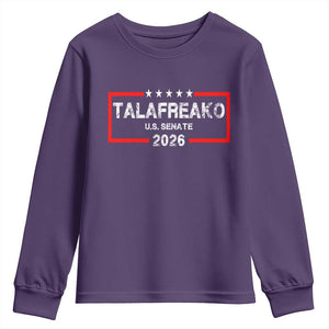 Talafreako U.S. Senate 2026 Youth Sweatshirt James Talarico Voter Political Supporter