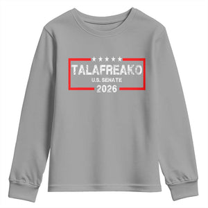 Talafreako U.S. Senate 2026 Youth Sweatshirt James Talarico Voter Political Supporter