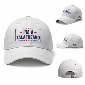 I'm A Talafreako Patriotic Voter Baseball Cap James Talarico Political Supporter Stars Election Box