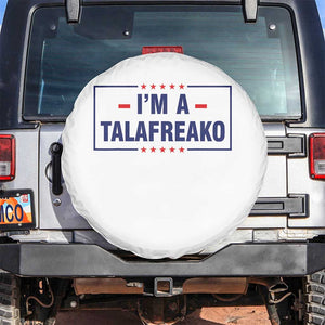 I'm A Talafreako Patriotic Voter Spare Tire Cover James Talarico Political Supporter Stars Election Box