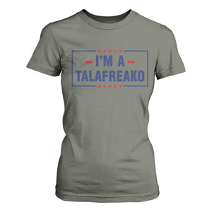 I'm A Talafreako Patriotic Voter T Shirt For Women James Talarico Political Supporter Stars Election Box
