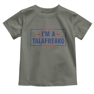 I'm A Talafreako Patriotic Voter Toddler T Shirt James Talarico Political Supporter Stars Election Box