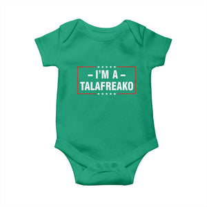 I'm A Talafreako Patriotic Voter Baby Onesie James Talarico Political Supporter Election Box Graphic