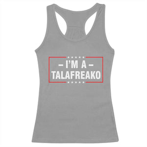 I'm A Talafreako Patriotic Voter Racerback Tank Top James Talarico Political Supporter Election Box Graphic