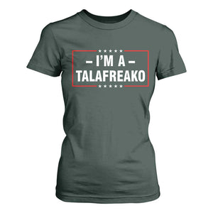 I'm A Talafreako Patriotic Voter T Shirt For Women James Talarico Political Supporter Election Box Graphic