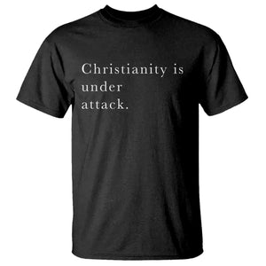 Christianity Is Under Attack T Shirt Pray for Grand Blanc Michigan Faith Support TS02 Black Print Your Wear