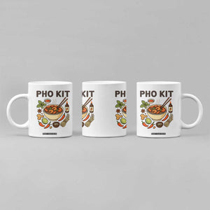 Funny Pho Kit Vietnamese Noodle Pun Coffee Mug Ramen Pho Lovers Hilarious Foodie Graphic TS02 Print Your Wear