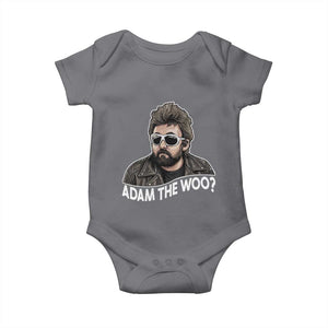 Adam Inspired Graphic Baby Onesie The Woo Memorial Tribute TS02 Charcoal Print Your Wear