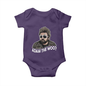 Adam Inspired Graphic Baby Onesie The Woo Memorial Tribute TS02 Purple Print Your Wear