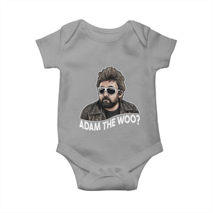 Adam Inspired Graphic Baby Onesie The Woo Memorial Tribute TS02 Sport Gray Print Your Wear