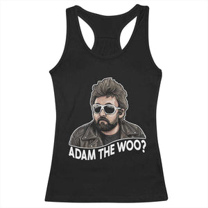 Adam Inspired Graphic Racerback Tank Top The Woo Memorial Tribute TS02 Black Print Your Wear