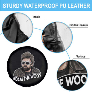 Adam Inspired Graphic Spare Tire Cover The Woo Memorial Tribute TS02 Print Your Wear