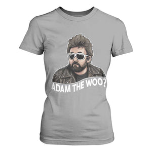 Adam Inspired Graphic T Shirt For Women The Woo Memorial Tribute TS02 Sport Gray Print Your Wear