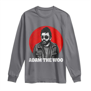 Adam Inspired Graphic Long Sleeve Shirt The Woo In Remembrance Memorial Tribute TS02 Charcoal Print Your Wear