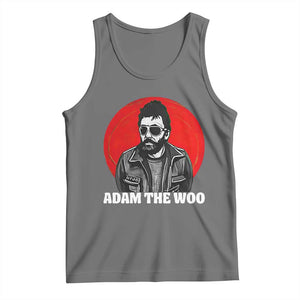 Adam Inspired Graphic Tank Top The Woo In Remembrance Memorial Tribute TS02 Black Heather Print Your Wear