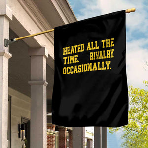 Heated All The Time Rivalry Occasionally Garden Flag Viral Hockey Romance for Passionate Fans TS02 Print Your Wear