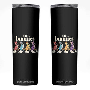 The Bunnies Parody Crossing Rabbits Graphic Skinny Tumbler Funny Easter Pop Culture Style Cute Bunny Gift TS02 Black Print Your Wear