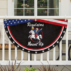 Funny Founding Father American Drinking Patriotic Fan Flag Regulators Mount Up 4th of July