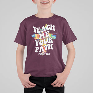 VBS Stellar T Shirt For Kid Teach Me Your Path Psalm VBS Vacation Bible School Christian TS02 Printyourwear