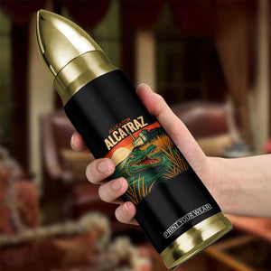 Alligator Alcatraz Bullet Tumbler Retro Florida Swamp Political Prison TS02 Print Your Wear