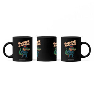 Alligator Alcatraz Political Coffee Mug Funny Florida Gator Cop with Attitude TS02 Print Your Wear