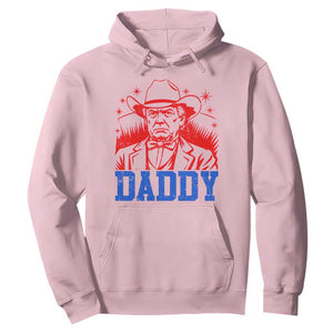 Cowboy Trump Daddy Hoodie Western Politica Patriotic Americans TS02 Light Pink Print Your Wear