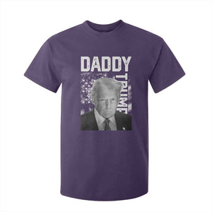 Daddy Trump T Shirt For Kid Patriotic American Flag TS02 Purple Print Your Wear