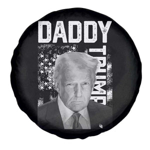 Daddy Trump Spare Tire Cover Patriotic American Flag TS02 Print Your Wear