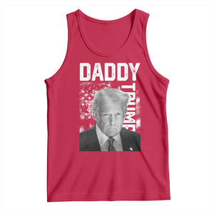 Daddy Trump Tank Top Patriotic American Flag TS02 Red Print Your Wear