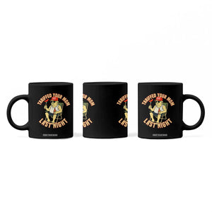 Funny Trump Tariff Daddy BBQ Coffee Mug Tariffed Your Mom Last Night Political Cookout Meme TS02 Print Your Wear