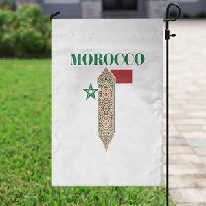 Traditional Moroccan Mosaic Archway Graphic Garden Flag Morocco Architecture Tile Pattern TS02 Print Your Wear