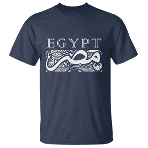 Egypt Misr Arabic Calligraphy T Shirt Vintage Egyptian Heritage Pharaonic Pattern Graphic TS02 Navy Print Your Wear