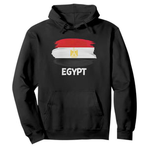 Egypt Flag Misr Pride Hoodie Egyptian Eagle of Saladin Heritage TS02 Black Print Your Wear