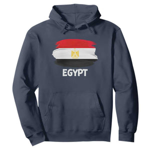 Egypt Flag Misr Pride Hoodie Egyptian Eagle of Saladin Heritage TS02 Navy Print Your Wear