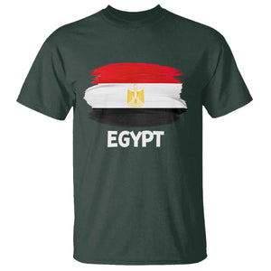 Egypt Flag Misr Pride T Shirt Egyptian Eagle of Saladin Heritage TS02 Dark Forest Green Print Your Wear