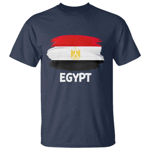 Egypt Flag Misr Pride T Shirt Egyptian Eagle of Saladin Heritage TS02 Navy Print Your Wear